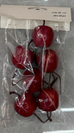 Christmas apples, 6 pcs